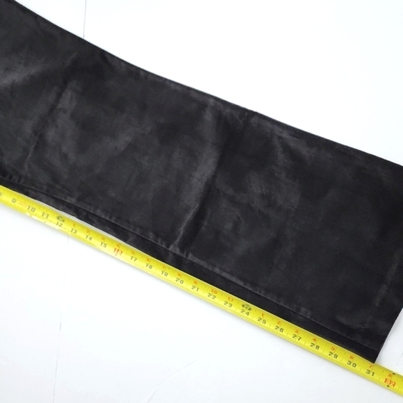 Peter Nygard Women's Grand Luxe Black Velvet Pants Straight  Leg Size 16 - Picture 13 of 15